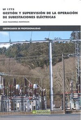 GESTION Y SUPERVISION DE LA OPERACION DE SUBESTACIONES ELEC - 9788426722652